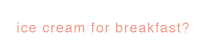 Ice Cream Text Sticker by Chimp Treats