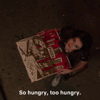lucy liu pizza GIF by NETFLIX