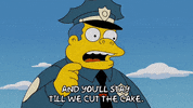 Talking Episode 19 GIF by The Simpsons