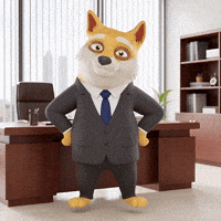Proud Suit And Tie GIF by Doge Pound