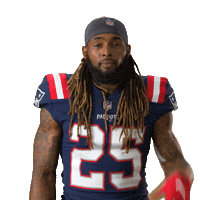 Brandon Bolden Reaction Sticker by New England Patriots