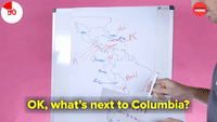 What's next to Columbia?