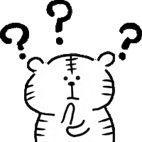 White Tiger Sticker by yoyoyon