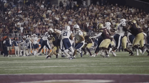 College Football Sport GIF by Texas State Football