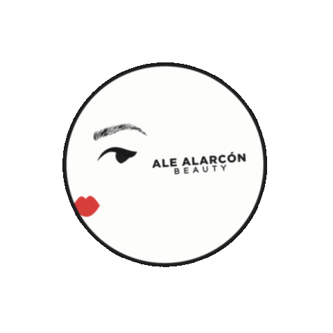 alealarconbeauty love heart beauty makeup Sticker