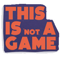 This Is Not A Game Sticker by Justice Project Pakistan