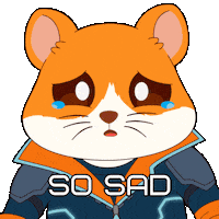How Could You Crying Sticker by Hamieverse