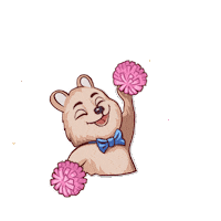 mytona celebration celebrate animal jump Sticker