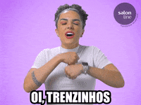 salonline girl hello hi youtube GIF