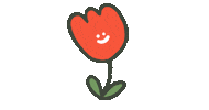 rorwilson happy flower plant sway Sticker