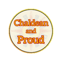 Flag Jesus Sticker by chaldeanmediahistory
