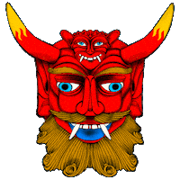 Art Mask Sticker by Wieden+Kennedy Design