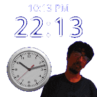 10Pm Sticker