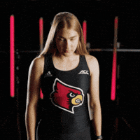 Track Field Point GIF by Louisville Cardinals