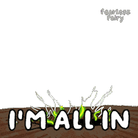 Commit All In Sticker by VeeFriends