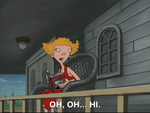 hey arnold nicksplat GIF