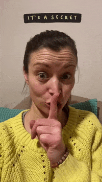 Happycatkids secret shh its a secret GIF