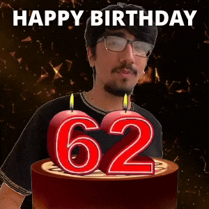 Happy 62nd Birthday