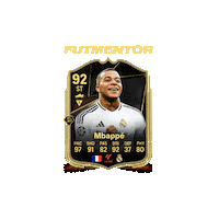 Kylian Mbappe Sticker by FUT Mentor