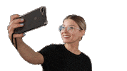 Posing Social Media Sticker by NordwandDigital