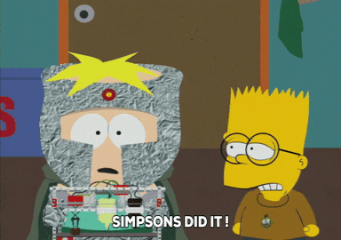 bart simpson simpsons GIF by South Park 