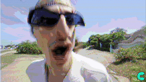 Music Video Running GIF