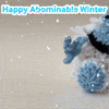 Abominable Snowman Christmas GIF by TeaCosyFolk