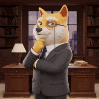 Pondering Shiba Inu GIF by Doge Pound