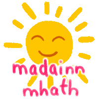 Good Morning Smile Sticker