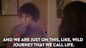 abbi jacobson journey GIF by Broad City