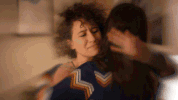 abbi jacobson hug GIF by Broad City