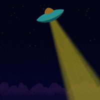 Carla_Mani cat cats ufo ovni GIF