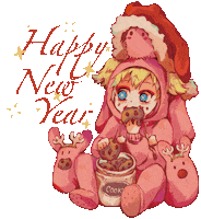 New Year Sparkle Sticker