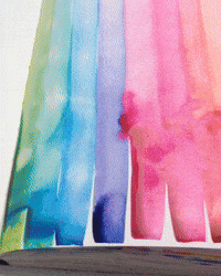 Rainbow Brush GIF by Color Snack Creative Studio