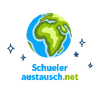 Schueleraustauschnet reise globus erde weltkugel Sticker