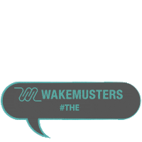 WAKEMUSTERS love fun friends people Sticker
