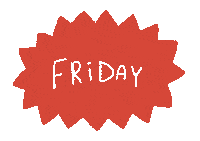 Friday Sticker