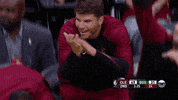 kyle korver applause GIF by NBA