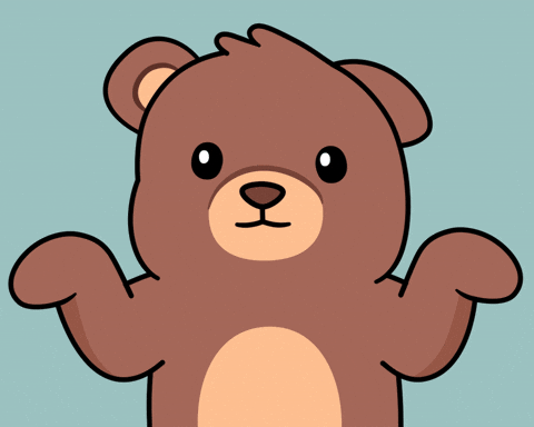 Teddy Bear Wtf GIF by BEARISH