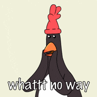 No Way Shock GIF by Feathers