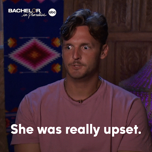 Shocked Uh Oh GIF by Bachelor in Paradise
