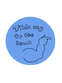 jordan_spector summer beach muscle direction Sticker