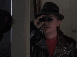 Spying Michael J Fox GIF by Back to the Future Trilogy