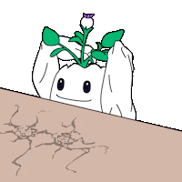 Tap Waiting Sticker by Magic Eden