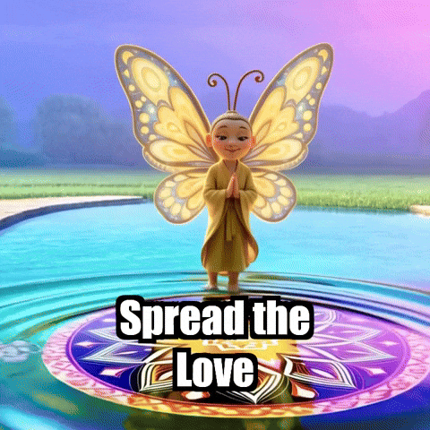 Kindness Compassion GIF by BuddhaFlyJourney
