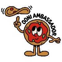 Cutepizza Pizzaspin Sticker by Ooni