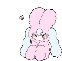 Bunny Spring Sticker by mineco