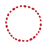 Circle Moldura Sticker by Casas Pedro