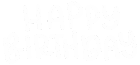 Happy Birthday Sticker