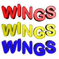 Chicken Wings Food Sticker by GIPHY Text